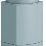 RegenSammler RS Fallrohrfilter grau, WISY