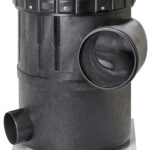 WFF 300 Wasserfilter mit Kunststoff-Deckel und Bodenplatte, WISY